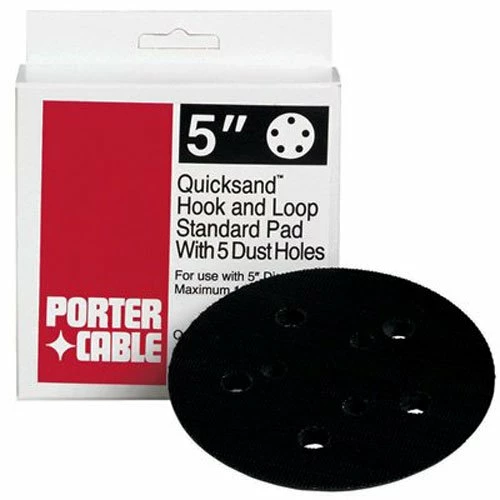 Porter-Cable Porter Cable 333/334 Sander Replacement Velcro 5" Backing Pad (5 Holes) # 13904 1 Porter-Cable Porter Cable 333/334 Sander Replacement Velcro 5" Backing Pad (5 Holes) # 13904