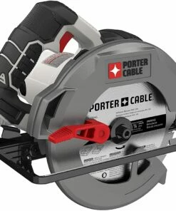 Porter-Cable 7-1/4-Inch Circular Saw, Heavy Duty Steel Shoe, 15-Amp (PCE300)
