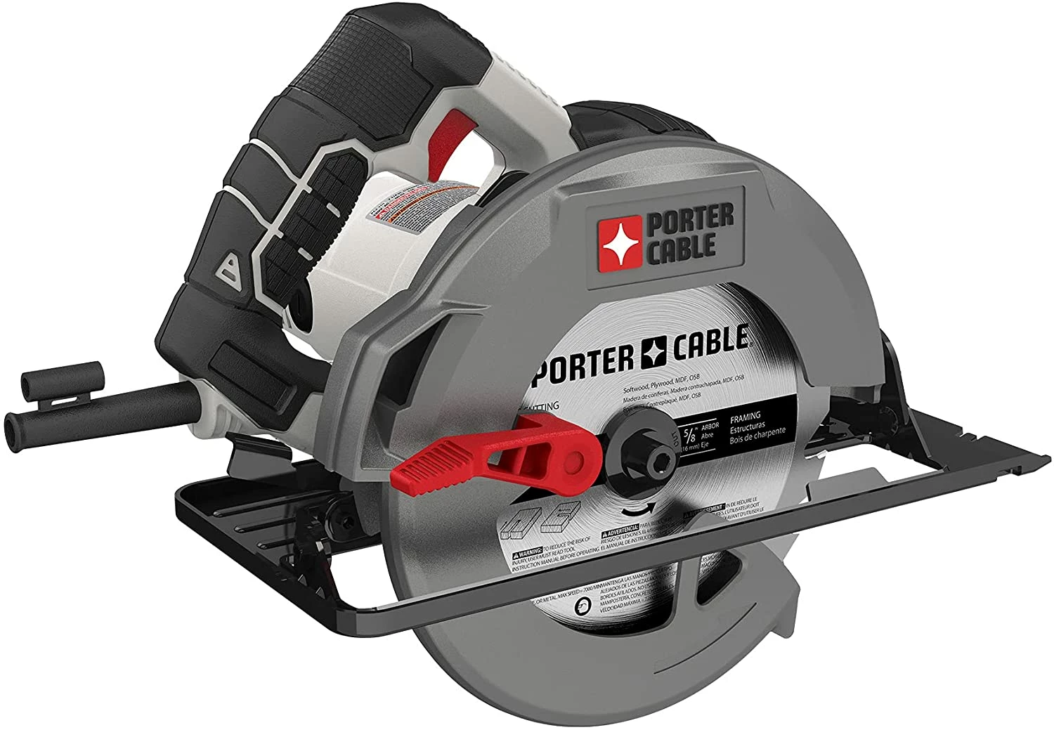 Porter-Cable 7-1/4-Inch Circular Saw, Heavy Duty Steel Shoe, 15-Amp (PCE300) 1 Porter-Cable 7-1/4-Inch Circular Saw, Heavy Duty Steel Shoe, 15-Amp (PCE300)