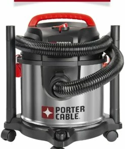 Porter-Cable PCX18301-4B 4 Gallon 4 HP Wet/Dry Vacuum, Stainless Steel Light Weight Portable Shop Vac, 3 in 1 Function with Att -Porter-Cable Outlet Shop 71n5DyK7FL. AC SL1500