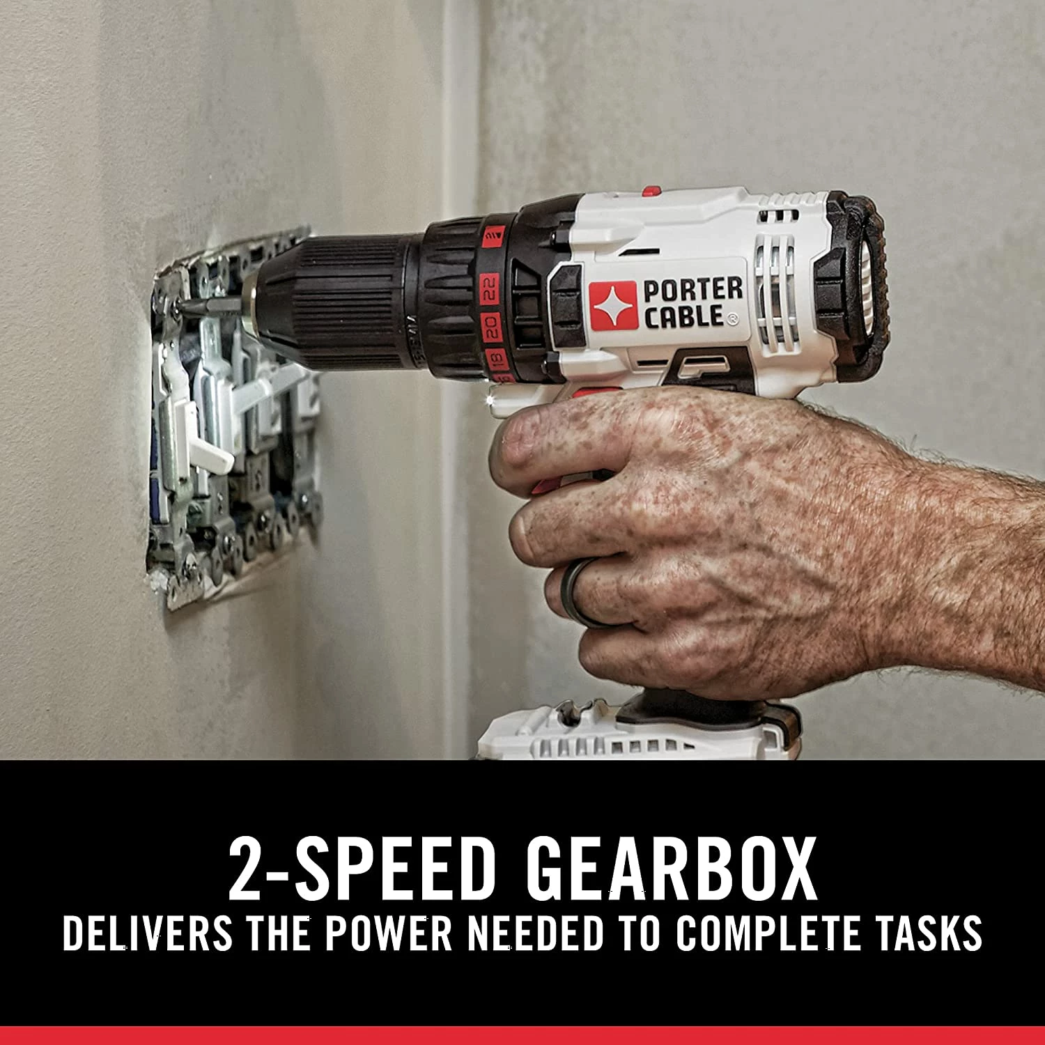 Porter-Cable 20V MAX Cordless Drill Combo Kit with Reciprocating Saw, 2-Tool (PCCK603L2) 4 Porter-Cable 20V MAX Cordless Drill Combo Kit with Reciprocating Saw, 2-Tool (PCCK603L2) - Image 4