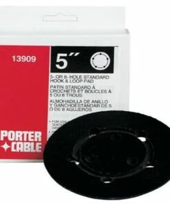 PORTER-CABLE Hook And Loop Pad for Model 333VS Sander, 5 or 8-Hole (13909)
