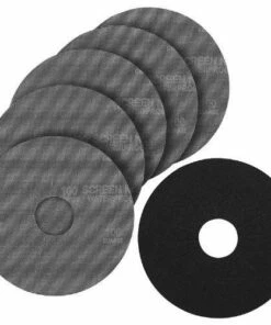 PORTER-CABLE Drywall Sander Pad & Hook and Loop Discs,150 Grit, 5-Pack (79150-5)