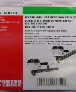 Porter-Cable Porter Cable DA250/FN250/MS200 Replacement OVERHAUL Kit 60073 # 903787