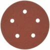 porter-cable 735501205 5-inch 120 grit five-hole hook & loop sanding discs (5-pack)