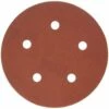 porter-cable 735502205 5-inch 220 grit five-hole hook & loop sanding discs (5-pack)