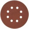 porter-cable 735801025 5-inch 100 grit eight-hole hook & loop sanding discs (25-pack)