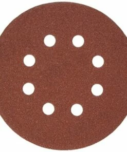 porter-cable 735801025 5-inch 100 grit eight-hole hook & loop sanding discs (25-pack)