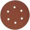 porter-cable 736600625 6-inch 6-hole hook and loop 60 grit sanding discs (25-pack)