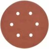 porter-cable 736602225 6-inch 6-hole hook and loop 220 grit sanding discs (25-pack)