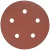 porter-cable 735501825 5-inch hook and loop ao 5 hole 180g disc (25-pack)