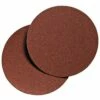 porter-cable 736000825 6-inch hook and loop aluminum oxide no hole 80g disc (25-pack)