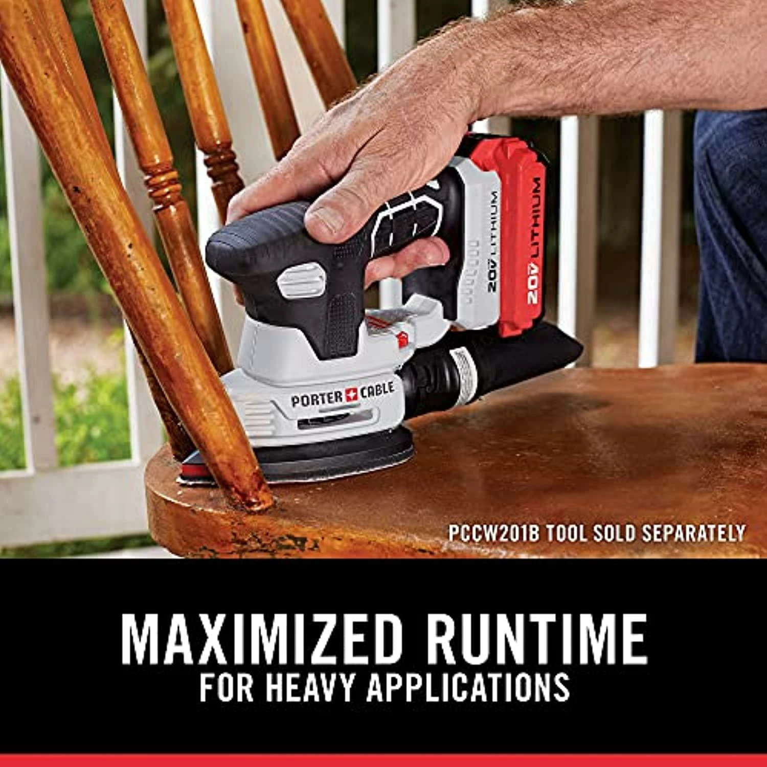 porter-cable pcc680l 20-volt lithium ion battery 3 porter-cable pcc680l 20-volt lithium ion battery - Image 3