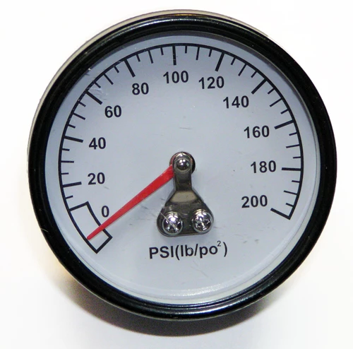 Porter-Cable DeWalt/Porter Cable Air Compressor 200PSI Gauge .125 NPT # Z-D27212 2 Porter-Cable DeWalt/Porter Cable Air Compressor 200PSI Gauge .125 NPT # Z-D27212 - Image 2