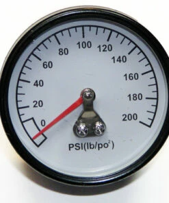 Porter-Cable DeWalt/Porter Cable Air Compressor 200PSI Gauge .125 NPT # Z-D27212