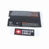 Porter-Cable Porter Cable OEM 5140198-89 replacement vacuum label set