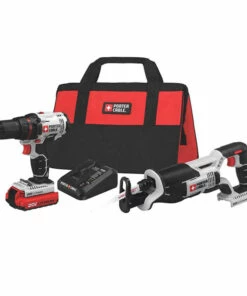 Porter-Cable PCCK603L2 20V MAX Cordless Drill Driver and Reciprocating Saw Combo Kit