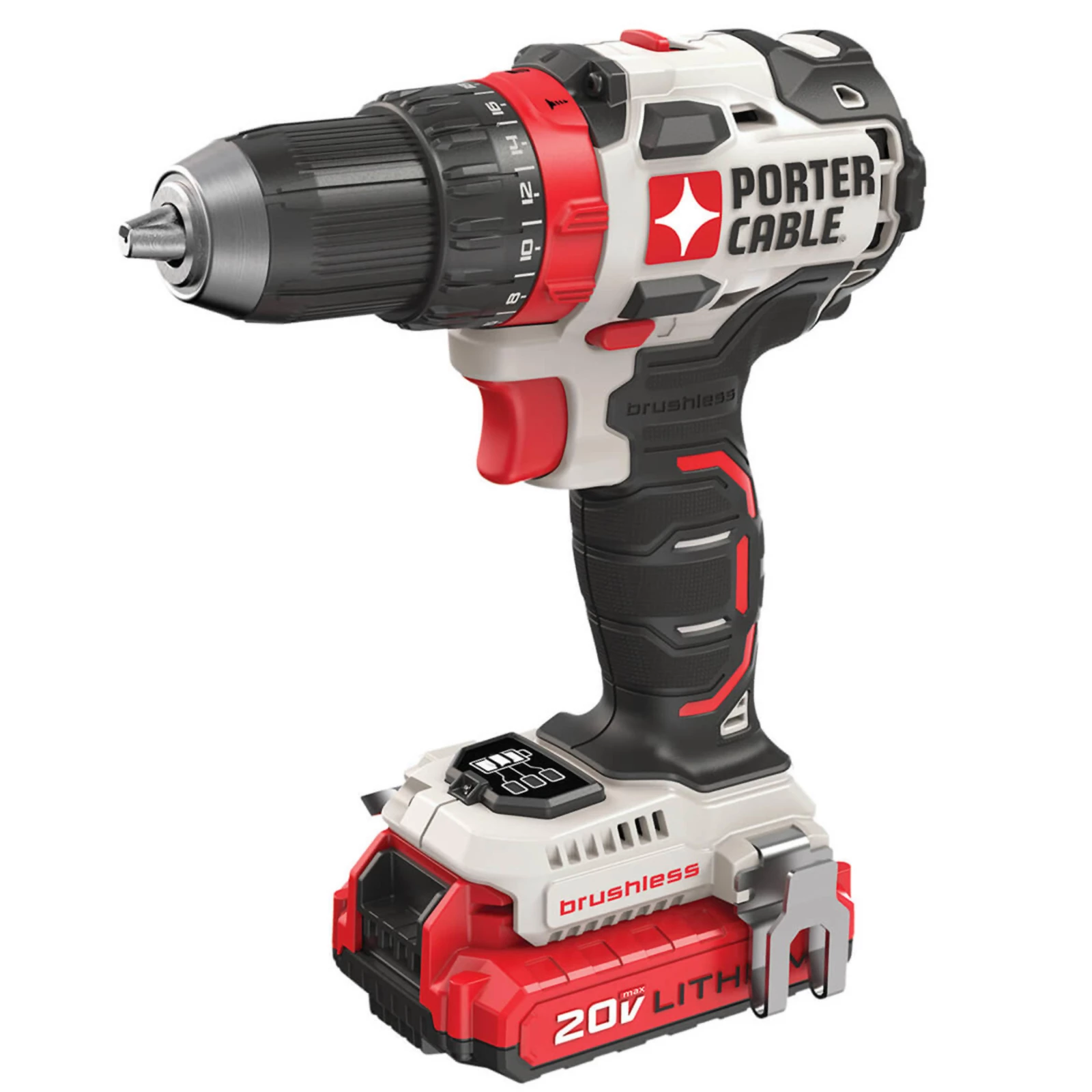 Porter-Cable PCCK619L2 20V 2-Tool Brushless Drill and Impact Driver Combo Kit 2 Porter-Cable PCCK619L2 20V 2-Tool Brushless Drill and Impact Driver Combo Kit - Image 2