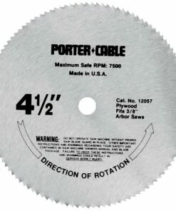 Porter-Cable 14104 14-Inch 80 Tooth Dry Cutting Saw Blade with 1-Inch Arbor for Metal